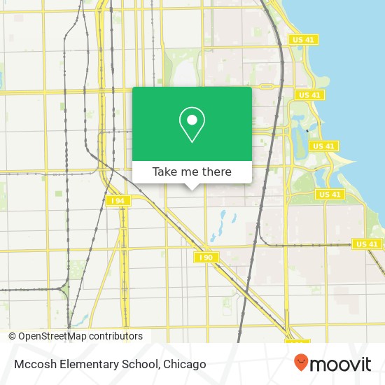 Mccosh Elementary School map