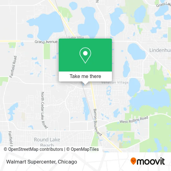 Walmart Supercenter map