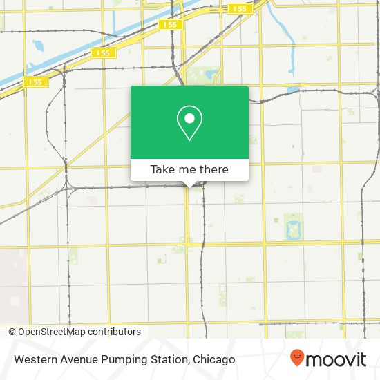 Western Avenue Pumping Station map
