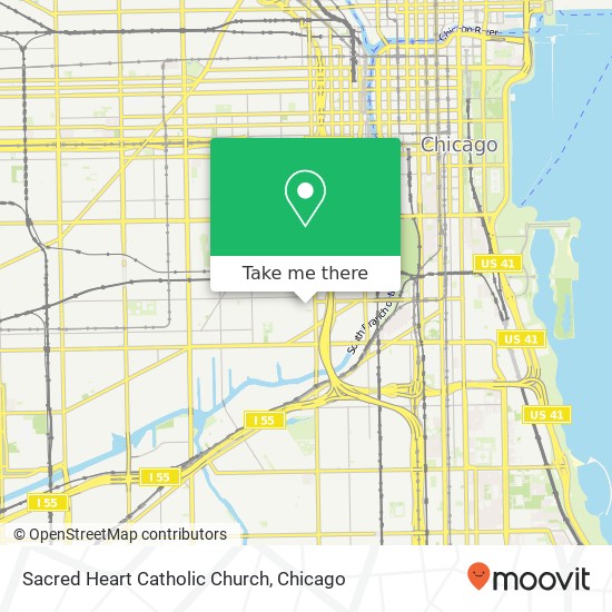 Sacred Heart Catholic Church map