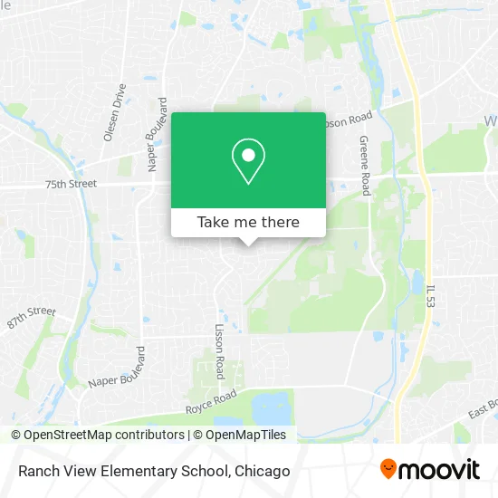 Ranch View Elementary School map