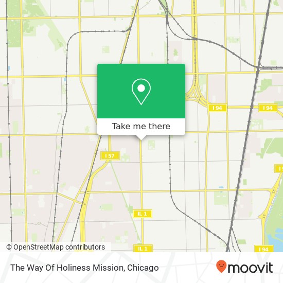 The Way Of Holiness Mission map