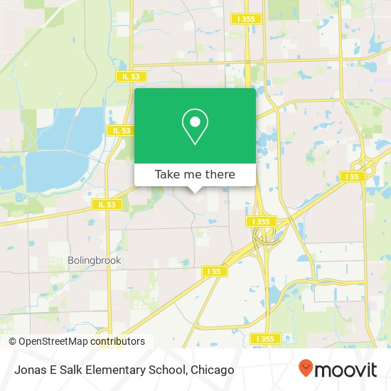 Mapa de Jonas E Salk Elementary School