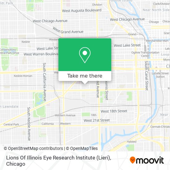Mapa de Lions Of Illinois Eye Research Institute (Lieri)