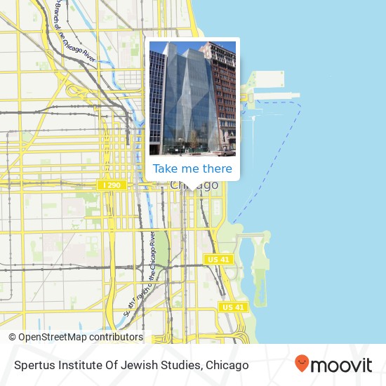 Mapa de Spertus Institute Of Jewish Studies