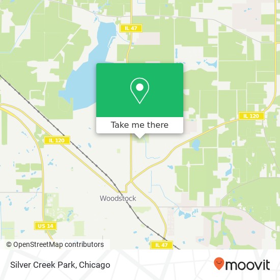 Mapa de Silver Creek Park