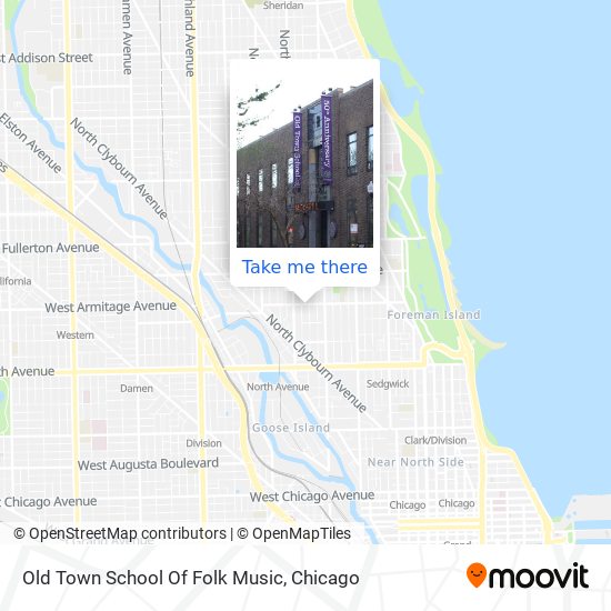 Mapa de Old Town School Of Folk Music