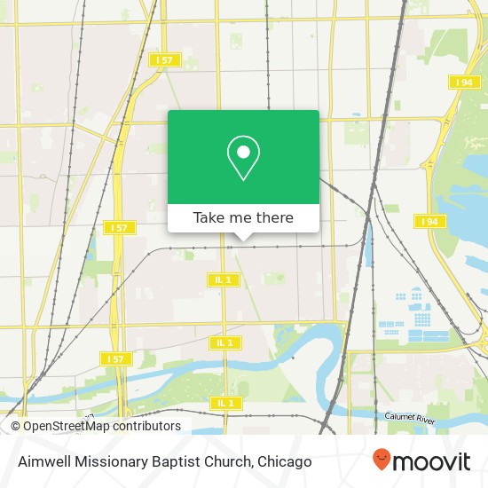 Mapa de Aimwell Missionary Baptist Church