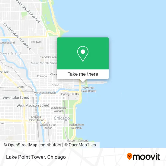 Lake Point Tower map