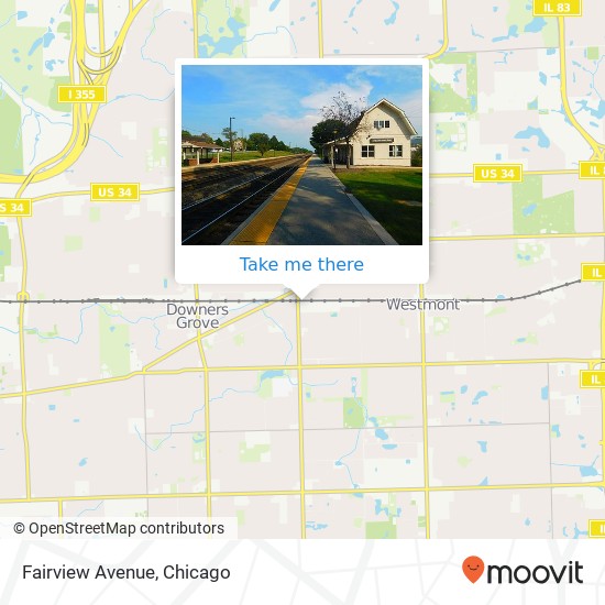 Fairview Avenue map