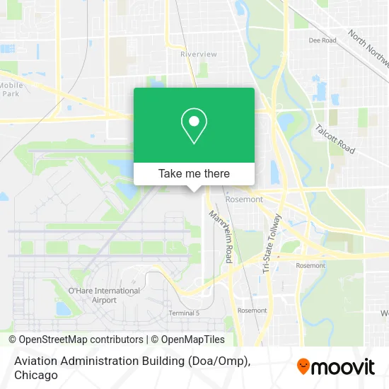 Aviation Administration Building (Doa / Omp) map