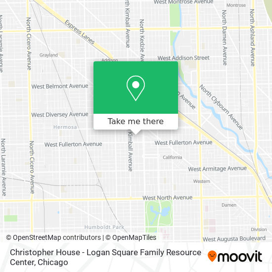 Christopher House - Logan Square Family Resource Center map