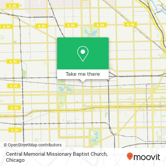 Mapa de Central Memorial Missionary Baptist Church