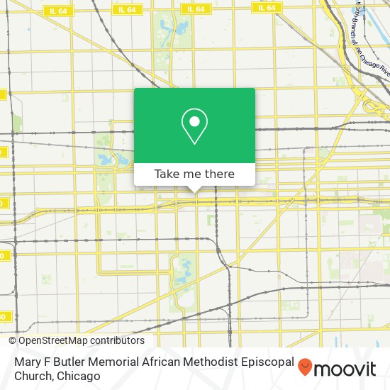 Mapa de Mary F Butler Memorial African Methodist Episcopal Church