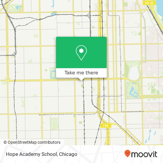 Mapa de Hope Academy School
