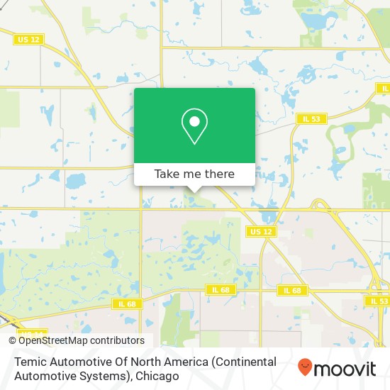 Temic Automotive Of North America (Continental Automotive Systems) map