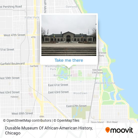 Mapa de Dusable Museum Of African-American History