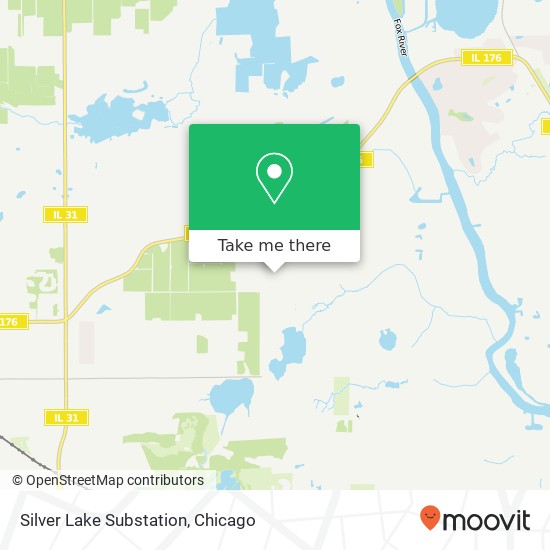 Mapa de Silver Lake Substation