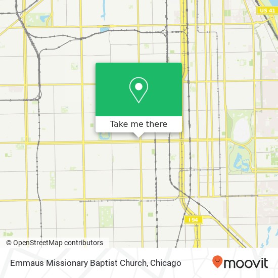 Emmaus Missionary Baptist Church map
