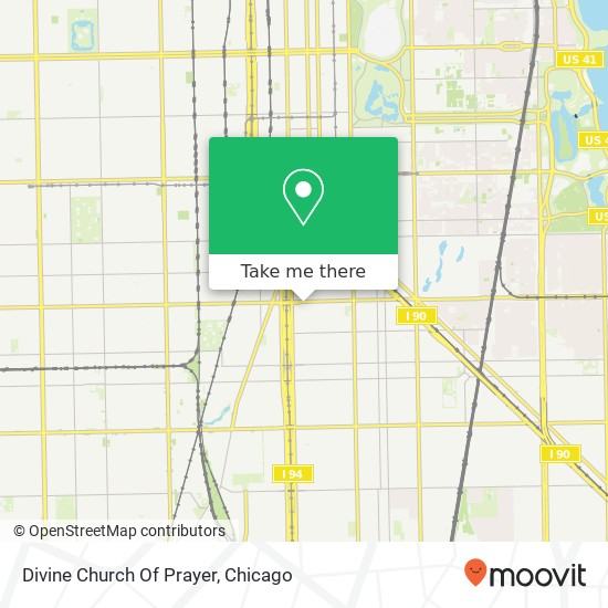Mapa de Divine Church Of Prayer