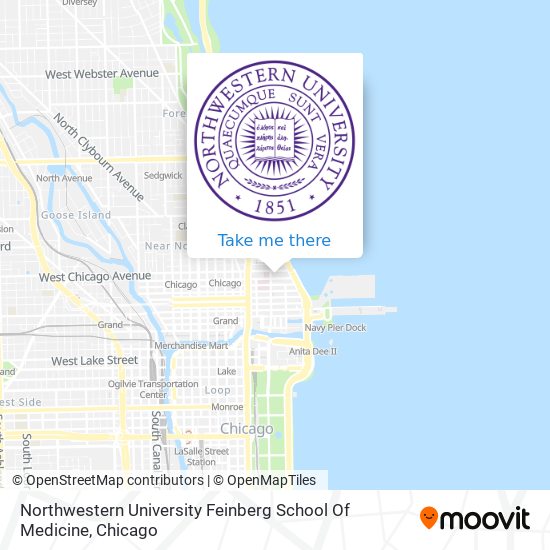 Northwestern University Feinberg School Of Medicine map