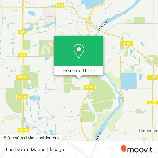 Mapa de Lundstrom Manor