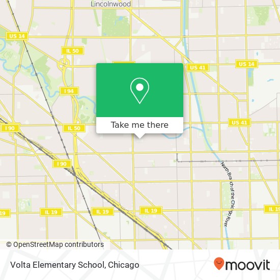 Volta Elementary School map