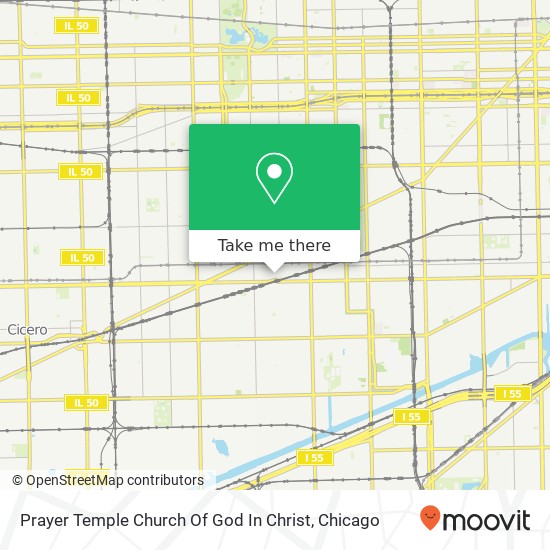 Mapa de Prayer Temple Church Of God In Christ