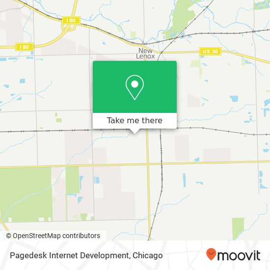 Pagedesk Internet Development map
