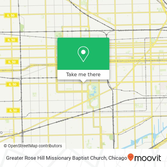 Greater Rose Hill Missionary Baptist Church map