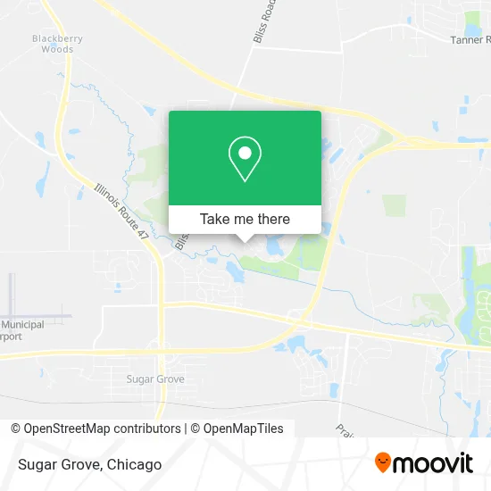 Sugar Grove map