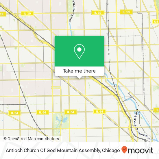 Antioch Church Of God Mountain Assembly map