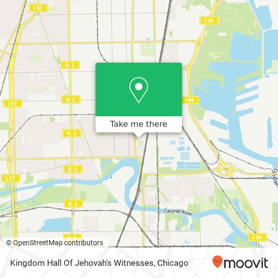 Kingdom Hall Of Jehovah's Witnesses map