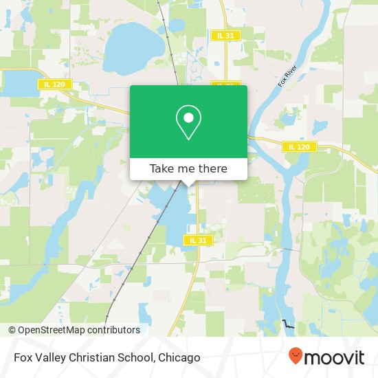 Fox Valley Christian School map