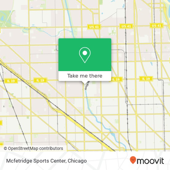 Mcfetridge Sports Center map