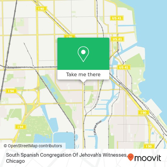 South Spanish Congregation Of Jehovah's Witnesses map