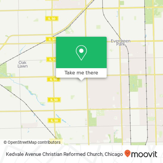 Mapa de Kedvale Avenue Christian Reformed Church