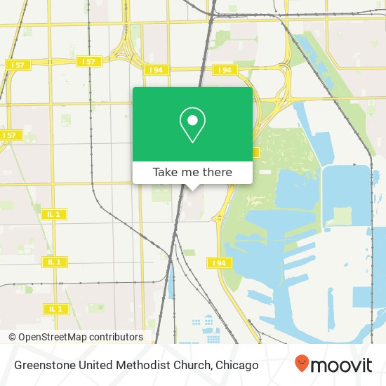 Greenstone United Methodist Church map
