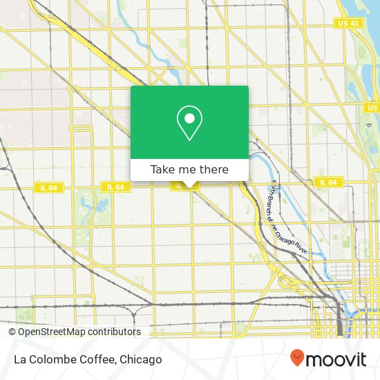 La Colombe Coffee map