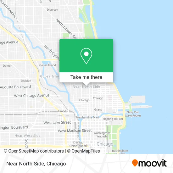 Near North Side map