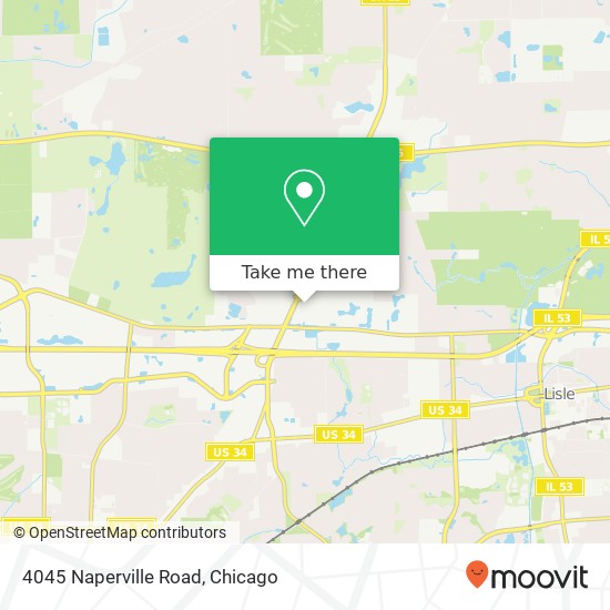 4045 Naperville Road map