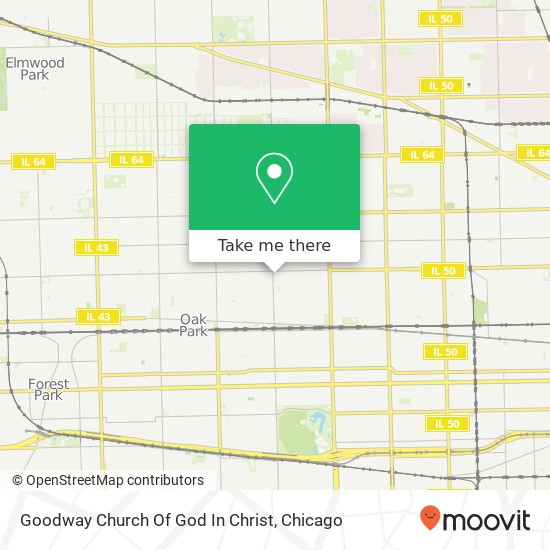 Goodway Church Of God In Christ map