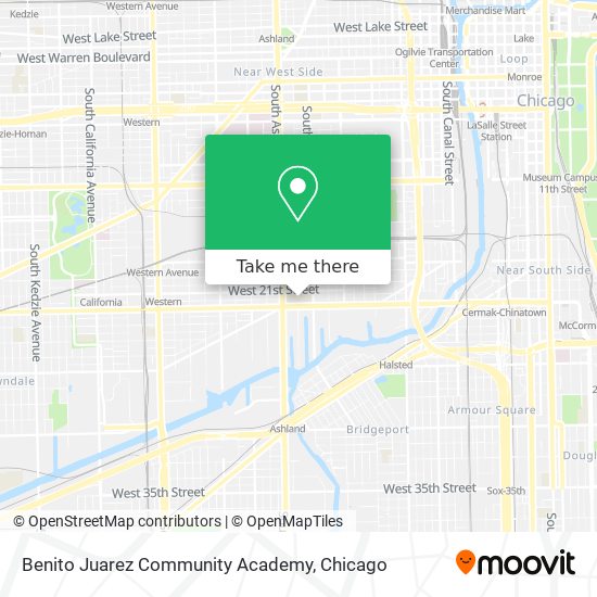 Benito Juarez Community Academy map