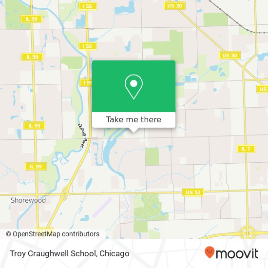 Troy Craughwell School map