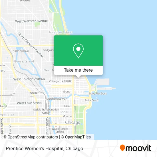 Prentice Women's Hospital map