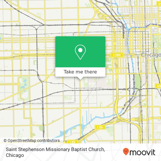 Saint Stephenson Missionary Baptist Church map