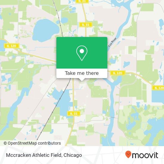 Mccracken Athletic Field map