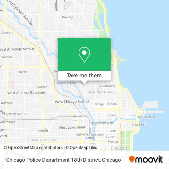 Chicago Police Department 18th District map