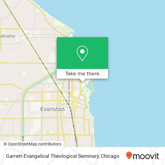 Garrett-Evangelical Theological Seminary map