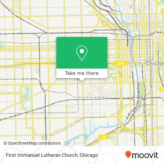 First Immanuel Lutheran Church map